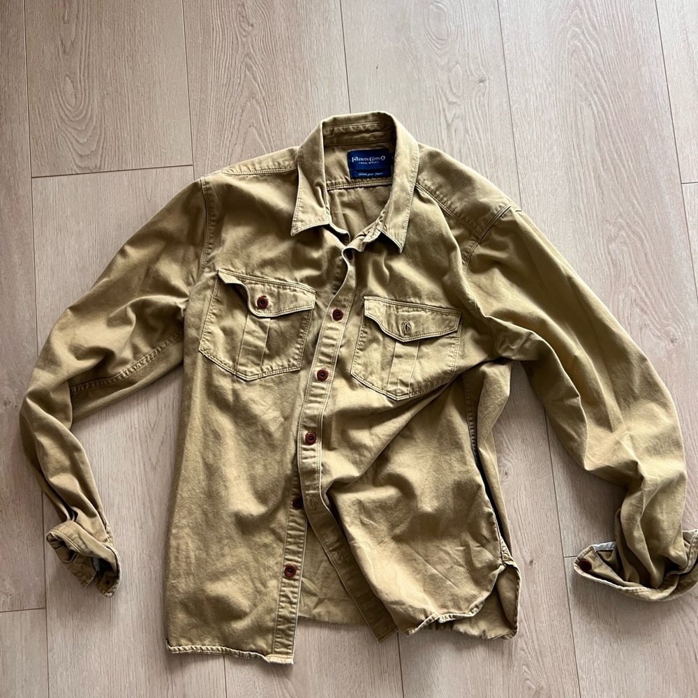 Freenote Cloth Tan Button-Up Shirt